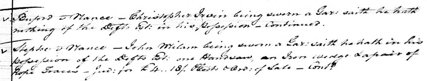 Court Order John Milam Garnishee NOV 1772